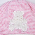 customized knitted hat and knitted gloves for baby